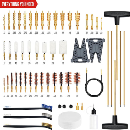 Elite Universal Gun Cleaning Kit, Cleaning Stand for All Caliber